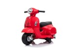 Mamido Detský elektrický skúter Vespa 300 Mini červený