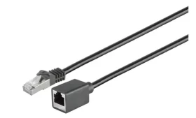 MicroConnect CAT6 F/UTP čierna / Sieťový kábel / RJ-45 / 0,5 m (STP6005SEXT)