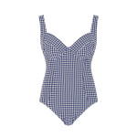 Swimwear Gingham Balcony Swimsuit navy Gingham SW1720