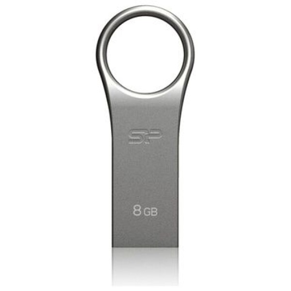 Silicon Power F80 8GB / USB 2.0 / čítanie / zápis 15 / 5 Mb / s / šedý (SP008GBUF2F80V1S)