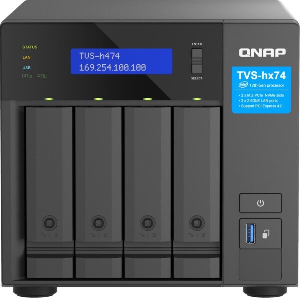 Qnap TVS-h474-PT-8G