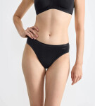 Dámske nohavičky GO Daily Cotton Tai 3P - BLACK - black 0004 - SLOGGI BLACK XL