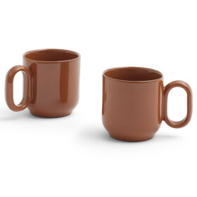 HAY Hrnček Barro Cup Natural – set 2 ks