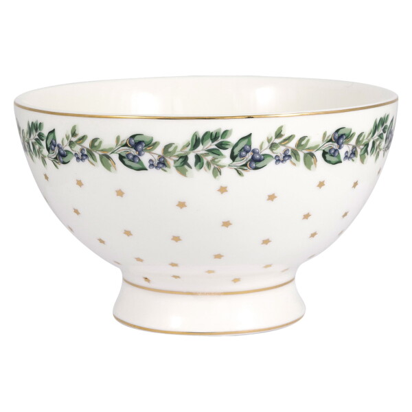 GREEN GATE Porcelánová miska Zelda White 400 ml