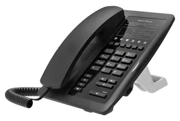 Fanvil H3W čierna / Hotelový IP telefón / 2 SIP linky / FastEthernet (H3W-BLACK)