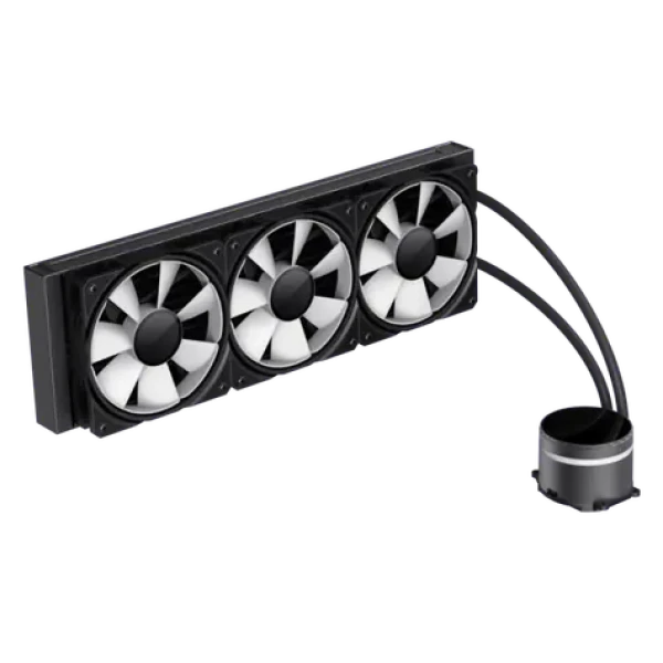 Gamemax Iceburg 360 Infinity čierna / AIO vodný chladič CPU / 360mm radiátor / 3x 120mm ventilátor (ICEBURG 360 INFINITY BK)