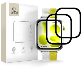 Tech-Protect Glass Flex+ Huawei Watch Fit 5 čierna / Ochranné sklo / Hybridné sklo / 2 ks