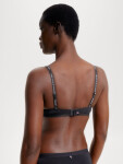 Dámska podprsenka TONAL LACE DEMI-CUP BRA UW0UW04546 BDS Black - Tommy Hilfiger 75B
