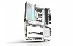 Sapphire NITRO+ X870EA WIFI7 Polar biela/čierna / Základná doska / X870E / 4X DDR5 / PCIe x16 Gen5 / Wi-Fi 7 / ATX (52122-11-40G)