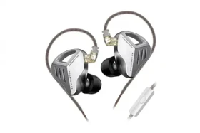 KZ ZVX slúchadlá s mikrofónom (Silver) (6970493062707)
