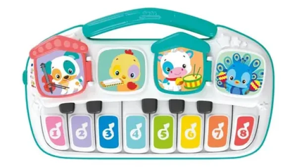 Clementoni Detské elektrické piano so zvieratkami