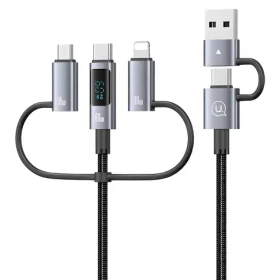 USAMS SJ736 Sufeng / Dátový kábel / 6v1 / 60W / 2m / LED displej (SJ736USB01)