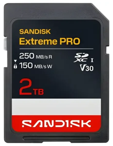 SanDisk Extreme PRO SDXC 2TB / Pamäťová karta / čítanie: až 200 MB/s (SDSDXXD-2T00-GN4IN)