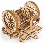 Ugears 3D drevené mechanické puzzle STEM výukový diferenciál