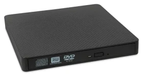 Ibox IED03 čierna / Externá DVD mechanika / USB-C / DVD±RW / CD 24x (IED03)