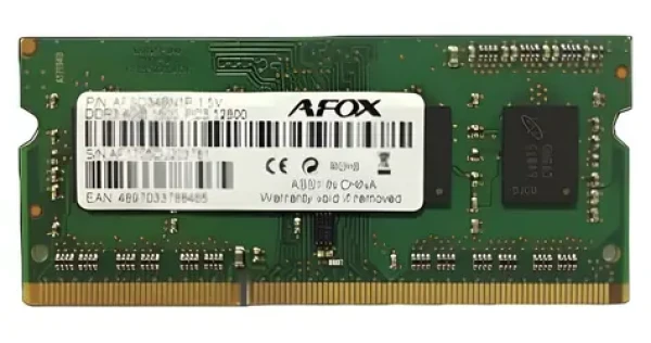 AFOX 8GB DDR4 2666 MHz / Pamäťový modul / SO-DIMM / 1,2 V / Pre notebooky (AFSD48FH1P)