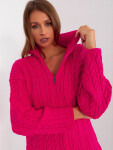 Jumper BA SW 0282.13P fuchsiová jedna velikost