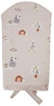 EKO Zavinovačka šnurovacia s kokosovou vyberateľnou vložkou My farm Powder pink 75x75 cm