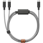 Native Union Belt Cable USB-C 2m 60 W ZEBRA (BELT-C-2C-ZEB)