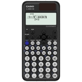 Casio FX-85DE CW technicko-vedecký počítač čierna Displej (počet miest): 10 na batérie, solárny pohon (š x v x h) 77 x 10.7 x 162 mm; FX-85DE CW