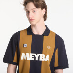 Tričko Fred Perry Meyba Cut And Sew Polo Shirt Brown L