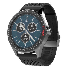CARNEO Prime GTR čierno-strieborná / Chytré hodinky / 1.3 / IP68 / IPS / BT (8588007861302)