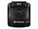 Transcend DrivePro 250 čierna + Prísavný držiak / kamera do auta / 2.4" LCD / QHD / 60fps / G-senzor / GPS / WiFi / 64 GB (TS-DP250A-64G)