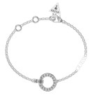 Guess Elegantný oceľový náramok Circle Lights JUBB03162JWRH cm