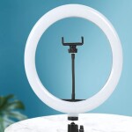 Iso Trade Statív so svetlom a držiakom telefónu 100cm