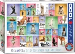 EUROGRAPHICS Puzzle Psie joga