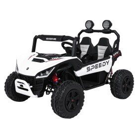 Mamido Detské elektrické autíčko Buggy SPEEDY 4x200W 24V biele