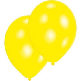 Latexové balóniky žlté 10 ks 27,5 cm - Amscan
