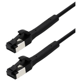 Maxtrack TI42-5L RJ45 sieťové káble, prepojovacie káble CAT 8.1 U/FTP 5 m čierna jednoduché tienenie, flexibilný 1 ks; TI42-5L