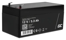 AGM batéria 12V 3,3Ah / Akumulátor / Olovený / Bezúdržbový (AGM19)