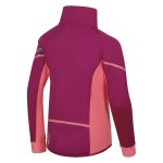 Dětská softshellová bunda Progress Coolio JKT vínová/růžová 152/158 EUR