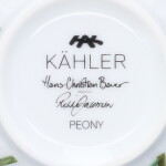 KÄHLER Porcelánový hrnček Hammershøi Peonies 330 ml