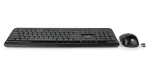 Nedis Bezdrôtová sada klávesnice a myši US layout / Sada klávesnice a myši / USB prijímač / 800-1600 DPI (KBMCW100BKUS)