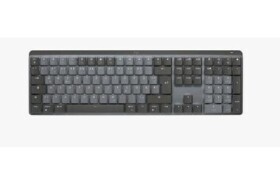 Logitech MX Mechanical Clicky čierna / Kancelárska klávesnica / bezdrôtová / QWERTY / mechanická / BT / US layout / dopredaj (920-010759)