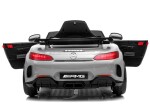 Mamido Elektrické autíčko Mercedes GTR lakované strieborné