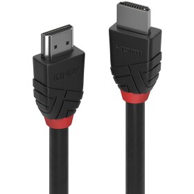 LINDY HDMI prepojovací kábel Zástrčka HDMI-A, Zástrčka HDMI-A 5.00 m čierna 36474 4K UHD HDMI kábel; 36474