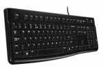 Logitech Media Keyboard K120 US / Klávesnica / USB / čierna (920-002479)