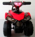 Mamido Detské odrážadlo Goodyear v čerešňovej farbe so svetlami a klaksónom