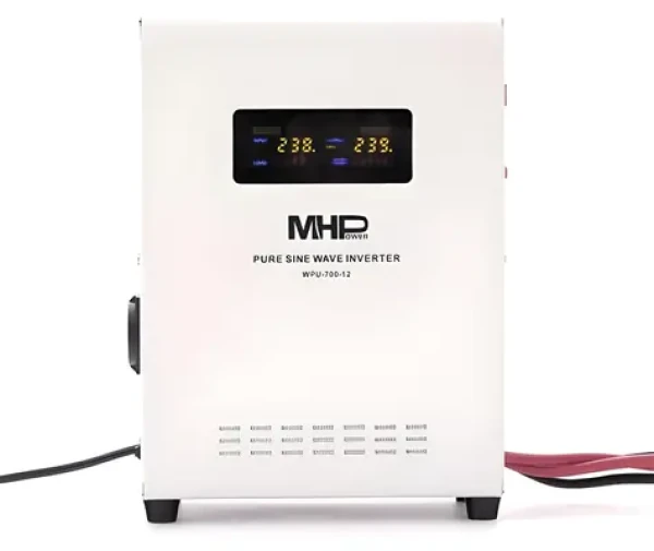 MHPower WPU-700-12 / Napäťový menič / 700 W / čistý sínus / 12V (WPU-700-12)