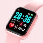 Popron SMARTWATCH L18 CHYTRÉ HODINKY RUŽOVÁ