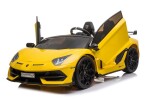 Mamido Detské elektrické autíčko Lamborghini Aventador SX2028 žlté