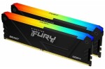 Kingston FURY Beast RGB 16GB (2x8GB) DDR4 2666MHz/CL16/DIMM/XMP (KF426C16BB2AK2/16)