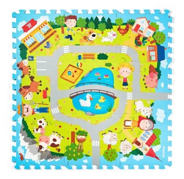 Penové puzzle Dedina