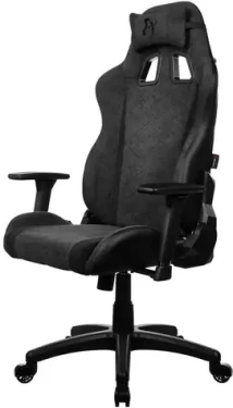 Arozzi AVANTI Soft Fabric Dark Grey / lHerná stolička / látkové čalúnenie / tmavo šedá / nosnosť 120kg (AVANTI-SFB-DG)