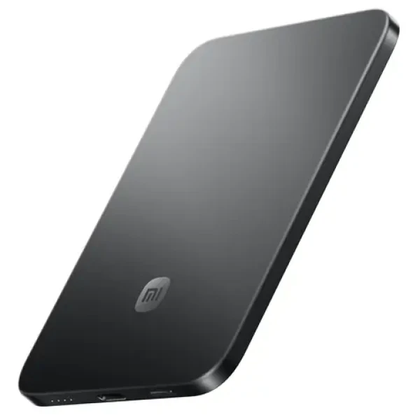XIAOMI UltraThin Magnetic Power Bank 5000mAh Graphite Black / Powerbanka / 15W bezdrôtové / 22,5W USB-C (74839)