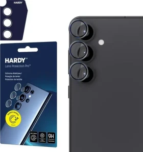 3mk HARDY Lens Protection Pro Black ochranné sklo na fotoaparát pre Samsung Galaxy S25 (5903108619035)